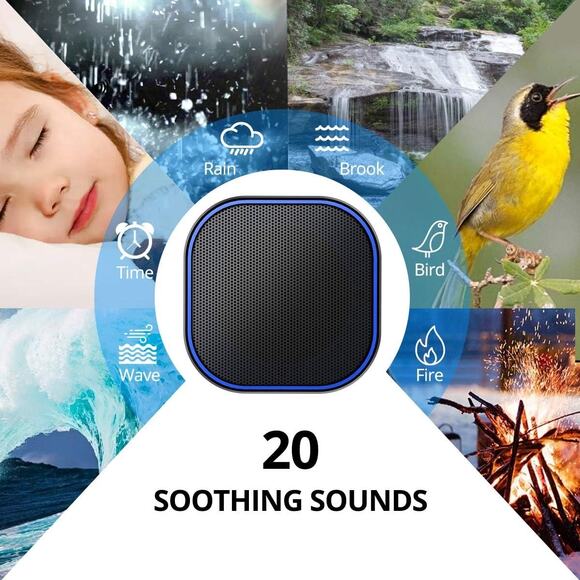 Magicteam Portable Sound Machine White Noise Soothing Sounds Sleep Therapy - Picture 6 of 15